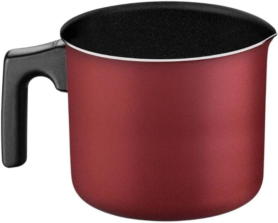 Jogo de Panelas Tramontina Turim em Alumínio com Revestimento Interno e Externo em Antiaderente Starflon Max Vermelho 11 Peças