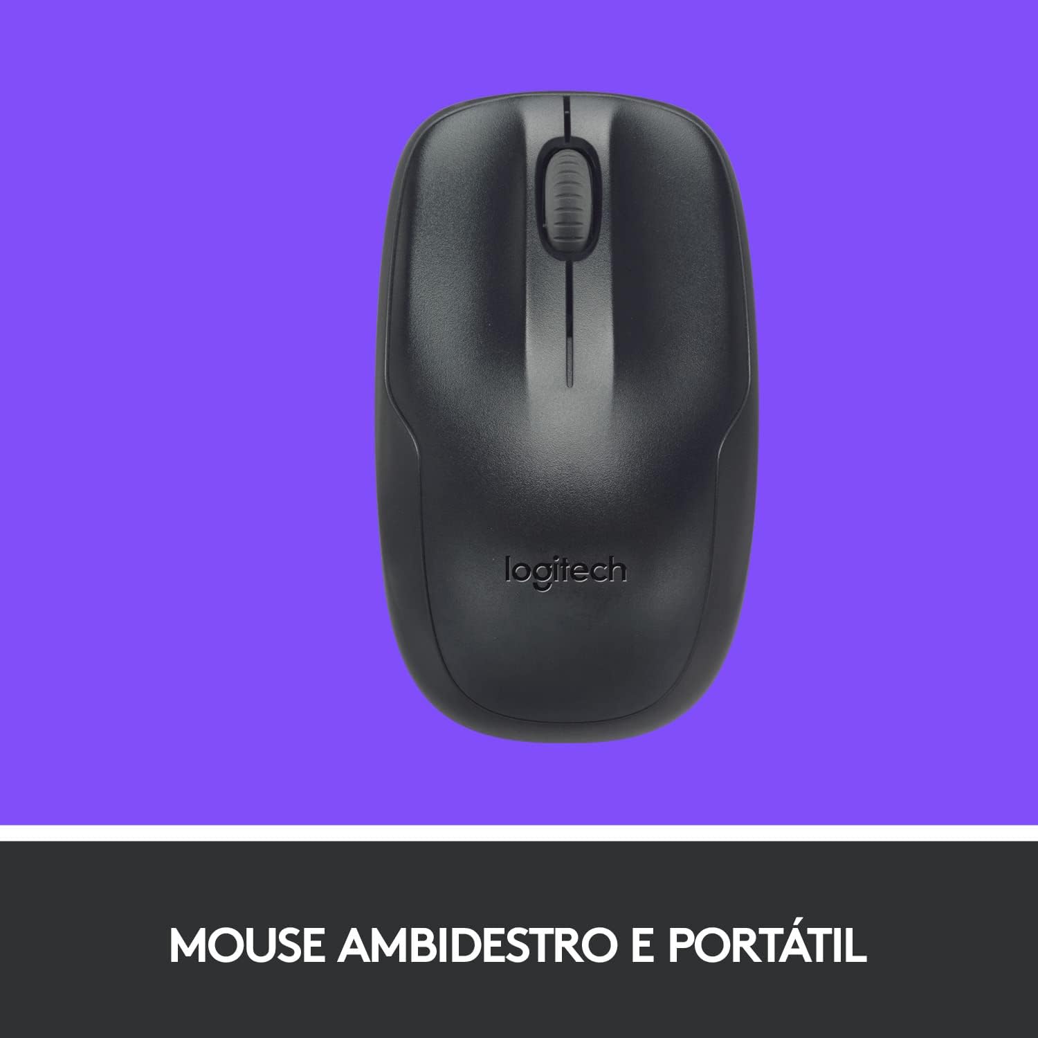 Combo Teclado e Mouse sem fio Logitech MK220 com Design Compacto, Conexão USB, Pilhas Inclusas e Layout ABNT2