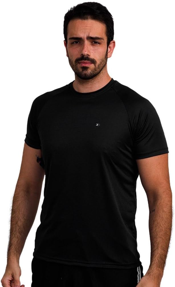 Kit 4 Camisas Dry-fit Sandrini Masculina Academia Treino Uv