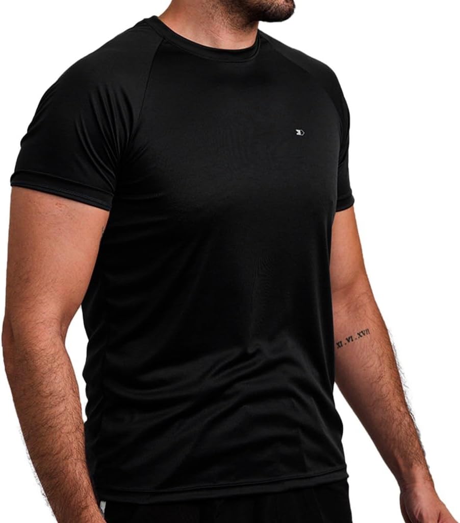 Kit 4 Camisas Dry-fit Sandrini Masculina Academia Treino Uv