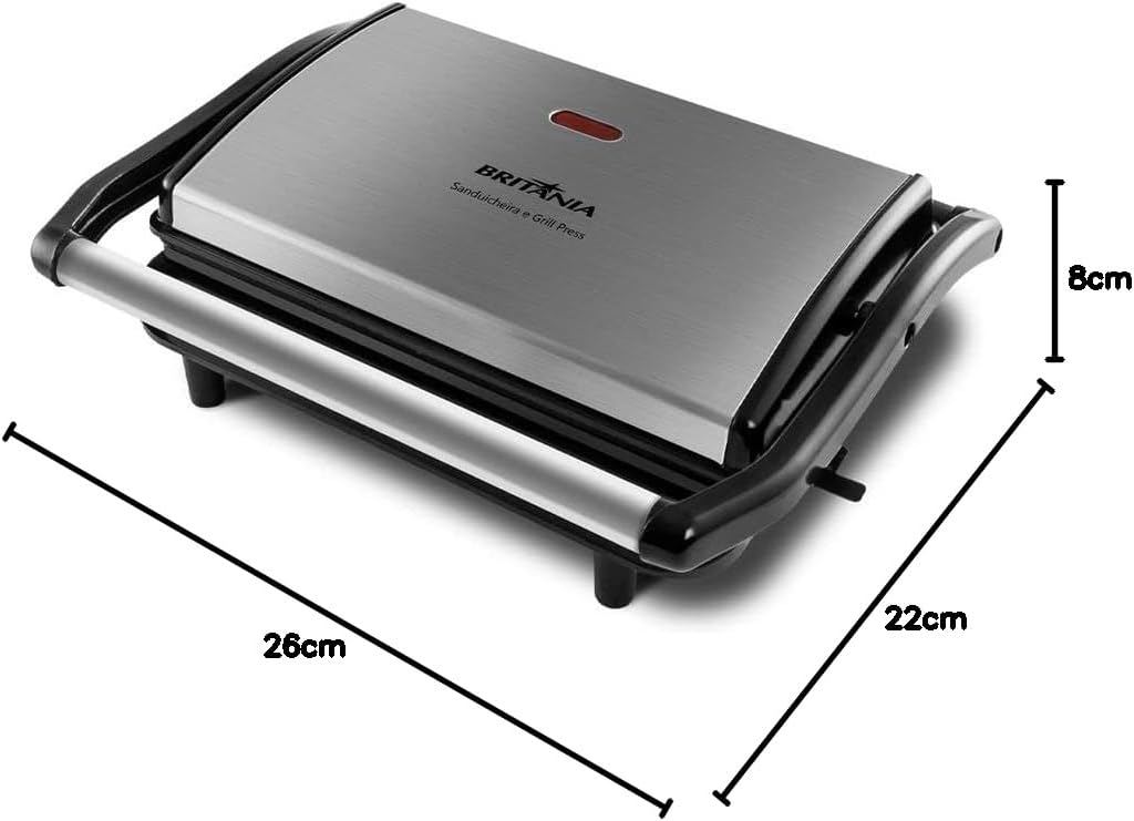 Britânia SANDUICHEIRA E GRILL PRESS 127V, BGR27I