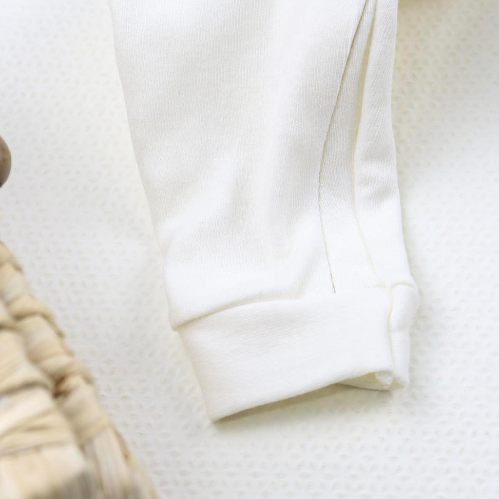 Combo 3 Macacão Minimalista para Bebês de 0 a 12 Meses - Tecido Respirável de Algodão, Abertura em Zíper