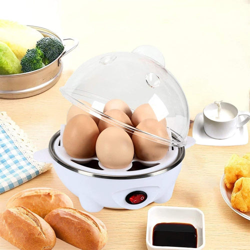 Cozedor Elétrico Vapor Cozinha Multi Funções Ovos Egg Cooker - Variada M7MIX