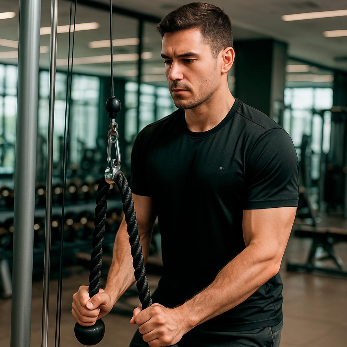 Kit 4 Camisas Dry-fit Sandrini Masculina Academia Treino Uv